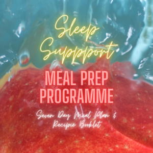 Sleep Support Meal Plan